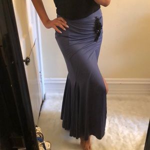 Weissman Blue dancer maxi skirts M/L